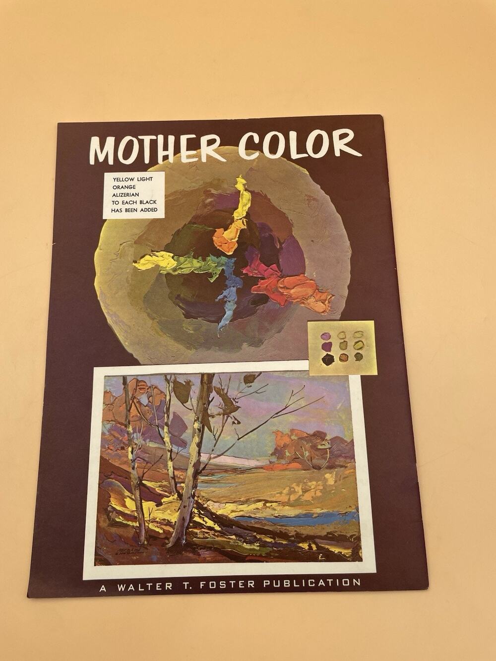 Vintage Walter Foster Mother Color Art Instruction Booklet Merlin Enabnit